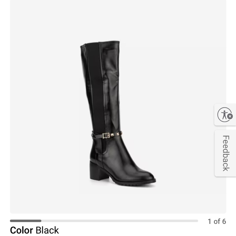 Torgeis Destiny Riding Boot Black Women's Boots